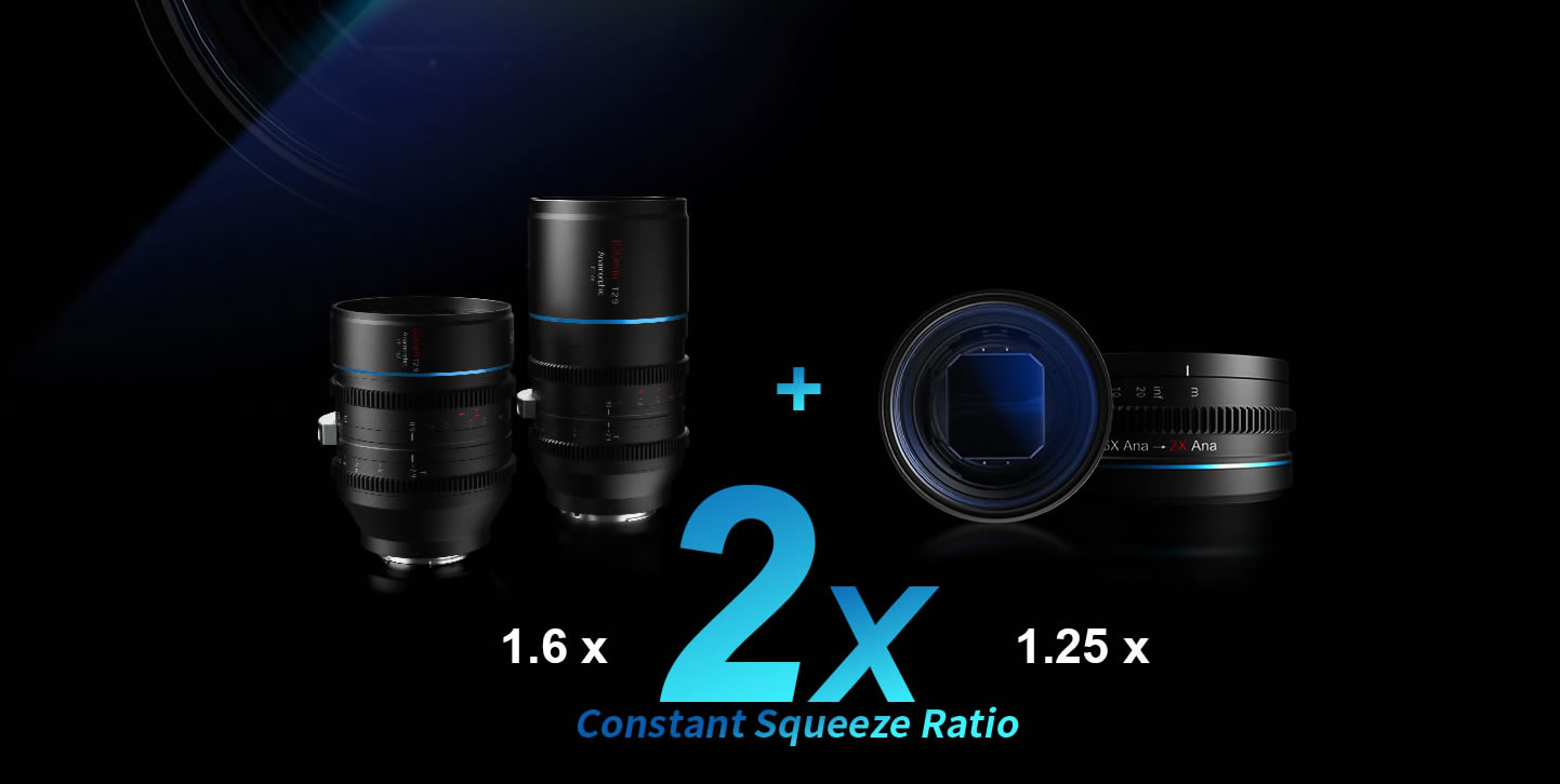 SIRUI 35mm & 100mm 1.6x Full-Frame Anamorphic Lenses - SIRUI USA, LLC