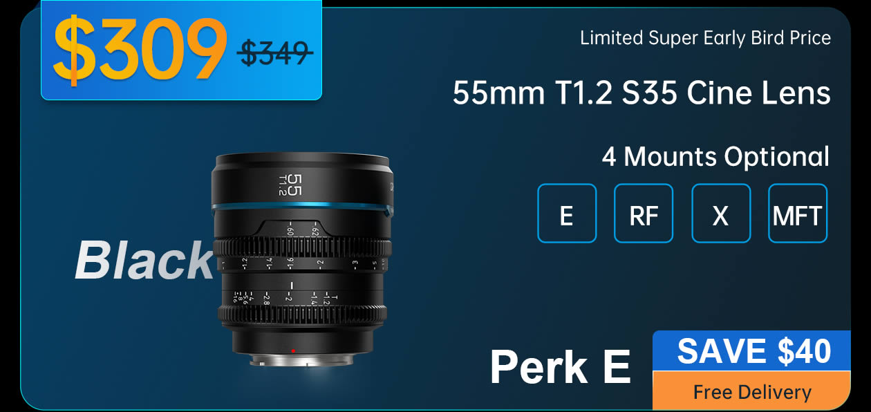 Night Walker T1.2 cine lens Series